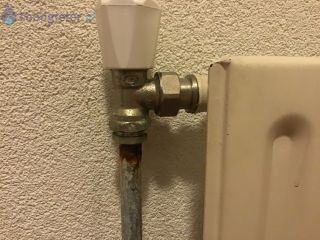 Loodgieter Verwarming CV-leiding verroest