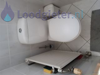 Loodgieter Installatie Toilet Leveren en plaatsen van een staand toilet