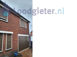 Loodgieter Zinken dakgoot Lekkende zinken dakgoot