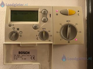 Loodgieter Thermostaat Onderhoud Bosch CV ketel