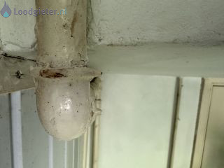 Loodgieter Gasleiding afpersen Stalen gasleiding