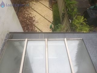 Loodgieter Lekkage Dak Lekkage dak van de serre