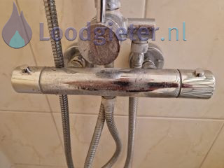 Loodgieter Roosendaal Douche thermostaatkraan geeft geen warm water meer