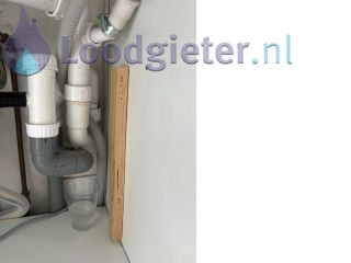 Loodgieter sifon Sifon lekt