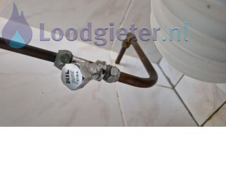 Loodgieter Hoekstopkraantje vervangen Hoekstopkraantje vervangen