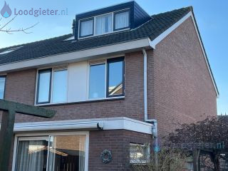 Loodgieter Lekkage Dakkapel Opname voor vervangen dak dakkapel