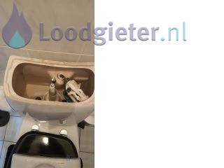 Loodgieter Langzaam vullend reservoir Stortbakbaken vullen traag