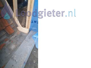 Loodgieter Reparatie dakgoot De bestaande goot weer aan elkaar maken